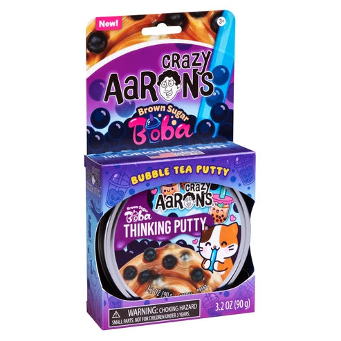 Brown Sugar Boba Thinking Putty (Crazy Aaron's)