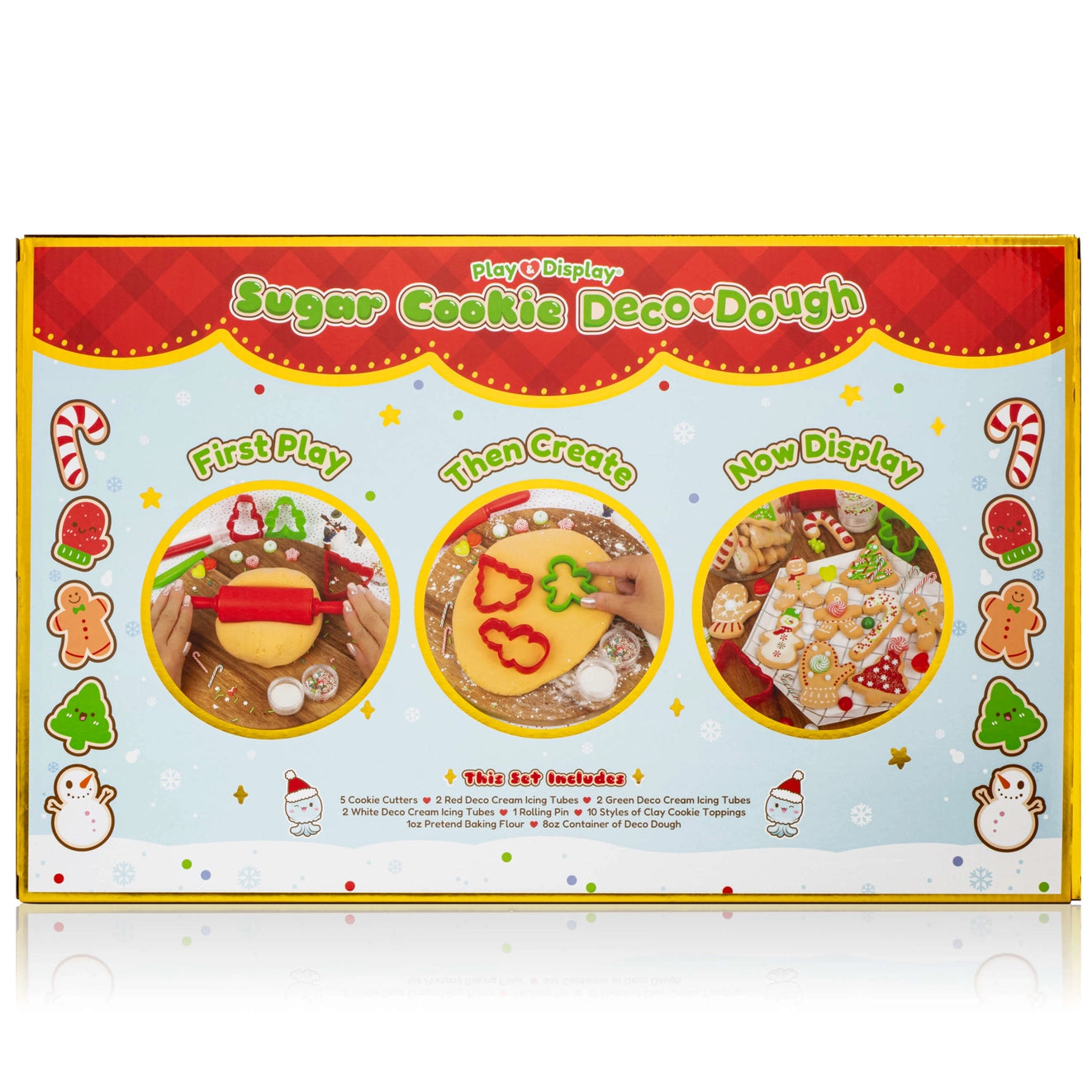 PLAY & DISPLAY COOKIES DOUGH SET