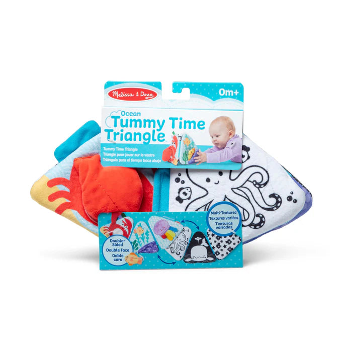 ocean tummy time triangle