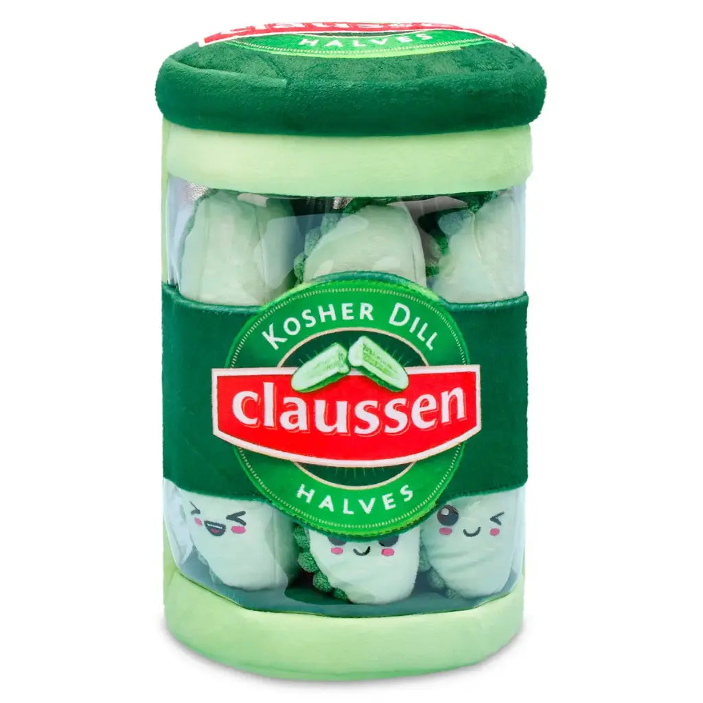 Claussen Pickles Packaging Plush