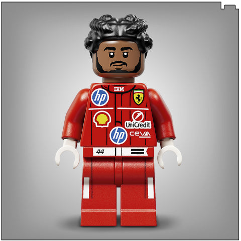 LEGO Editions Scuderia Ferrari HP Lewis Hamilton Helmet