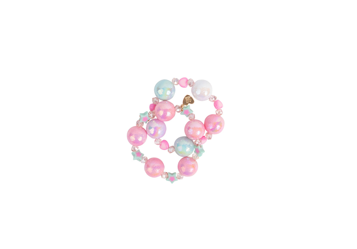 Stars and Heart Bobble Bracelets