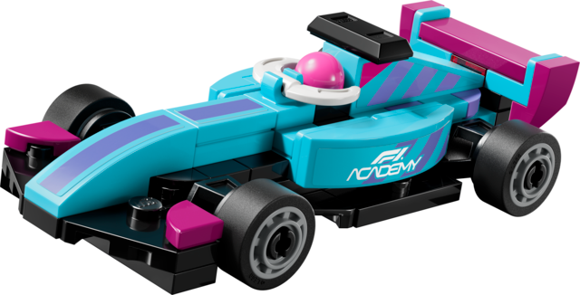 Mini F1 ACADEMY Car (LEGO Speed Champions pouch)