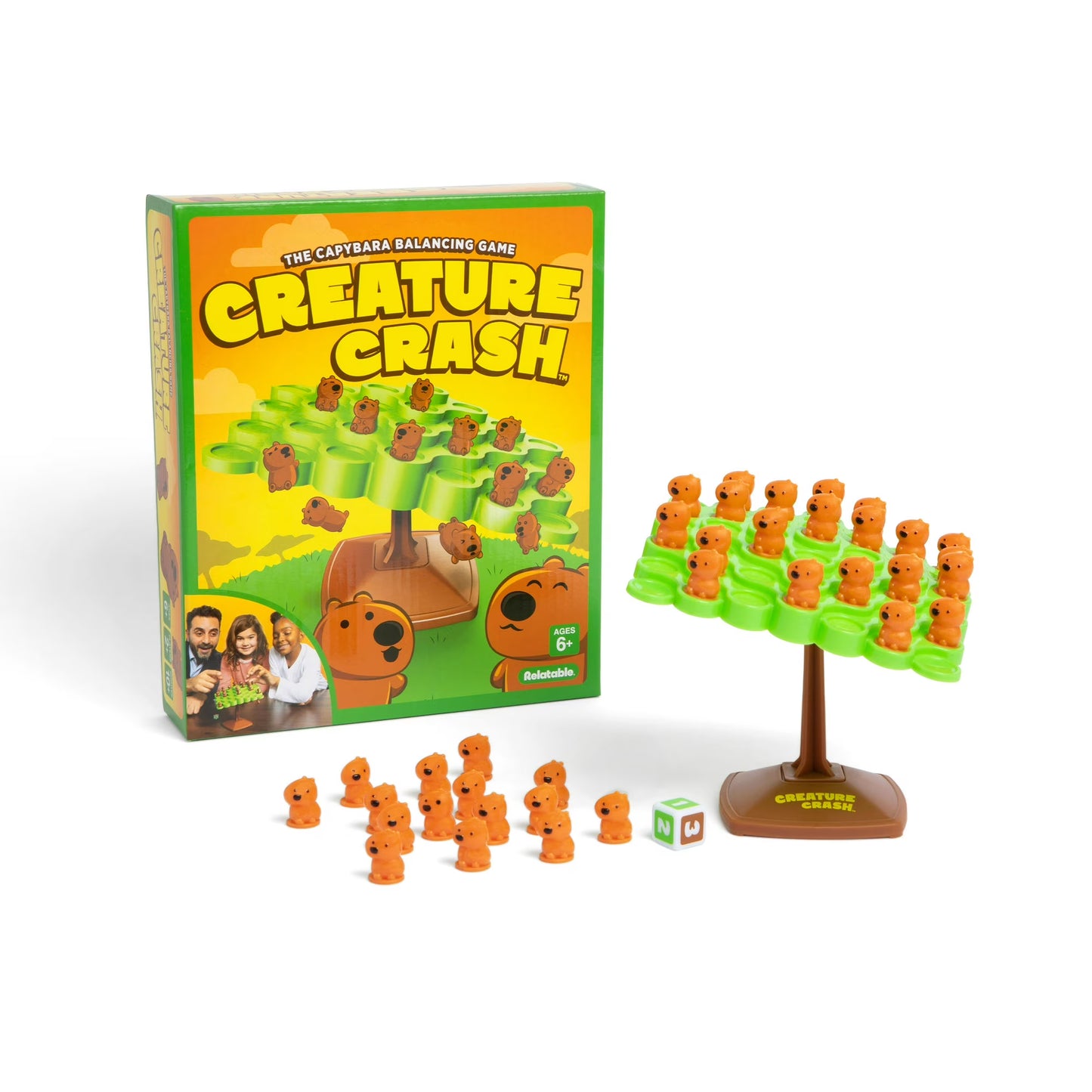 CREATURE CRASH CAPYBARA BALANCE GAME