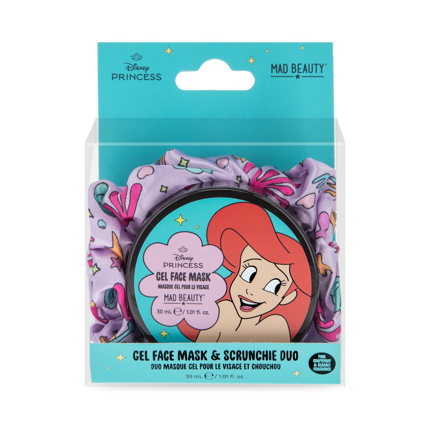 Princess Express Yourself - Gel Face Mask & Scrunchie ariel