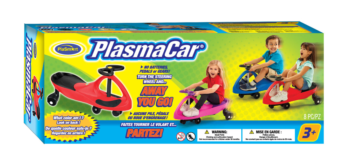 Plasma Car - Fuscia Pink with Purple Accents