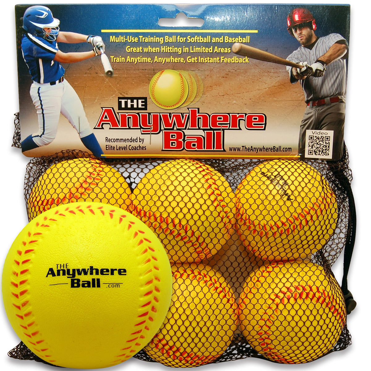 Anywhere Baseball 6pk