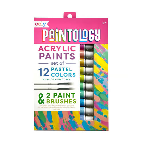 Acrylic Paints W/ Brushs