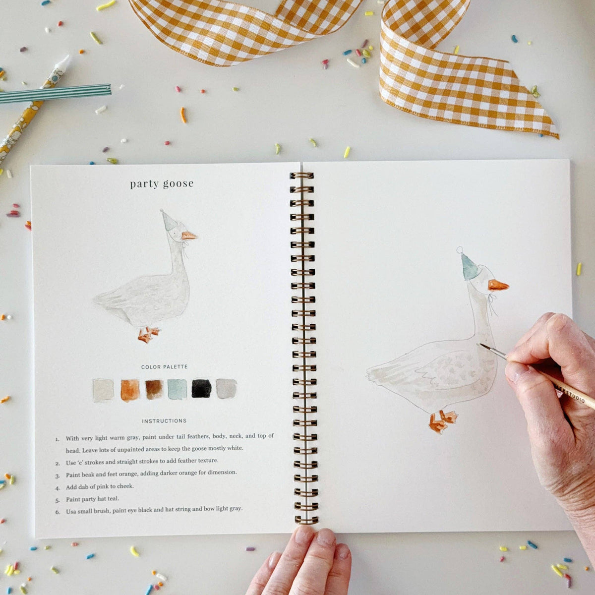 Celebrate Watercolor Workbook (Emily Lux)