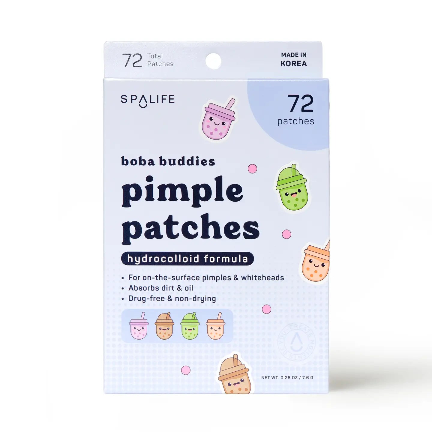 boba buddies hydrocolloid pimple patches