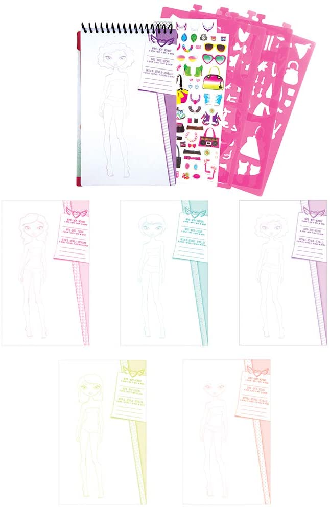 Fashion Design Sketch Set