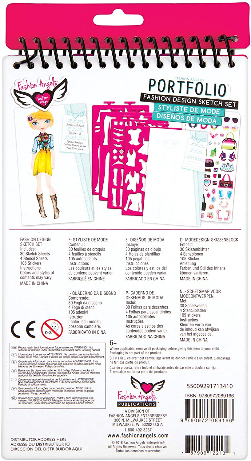 Fashion Design Sketch Set