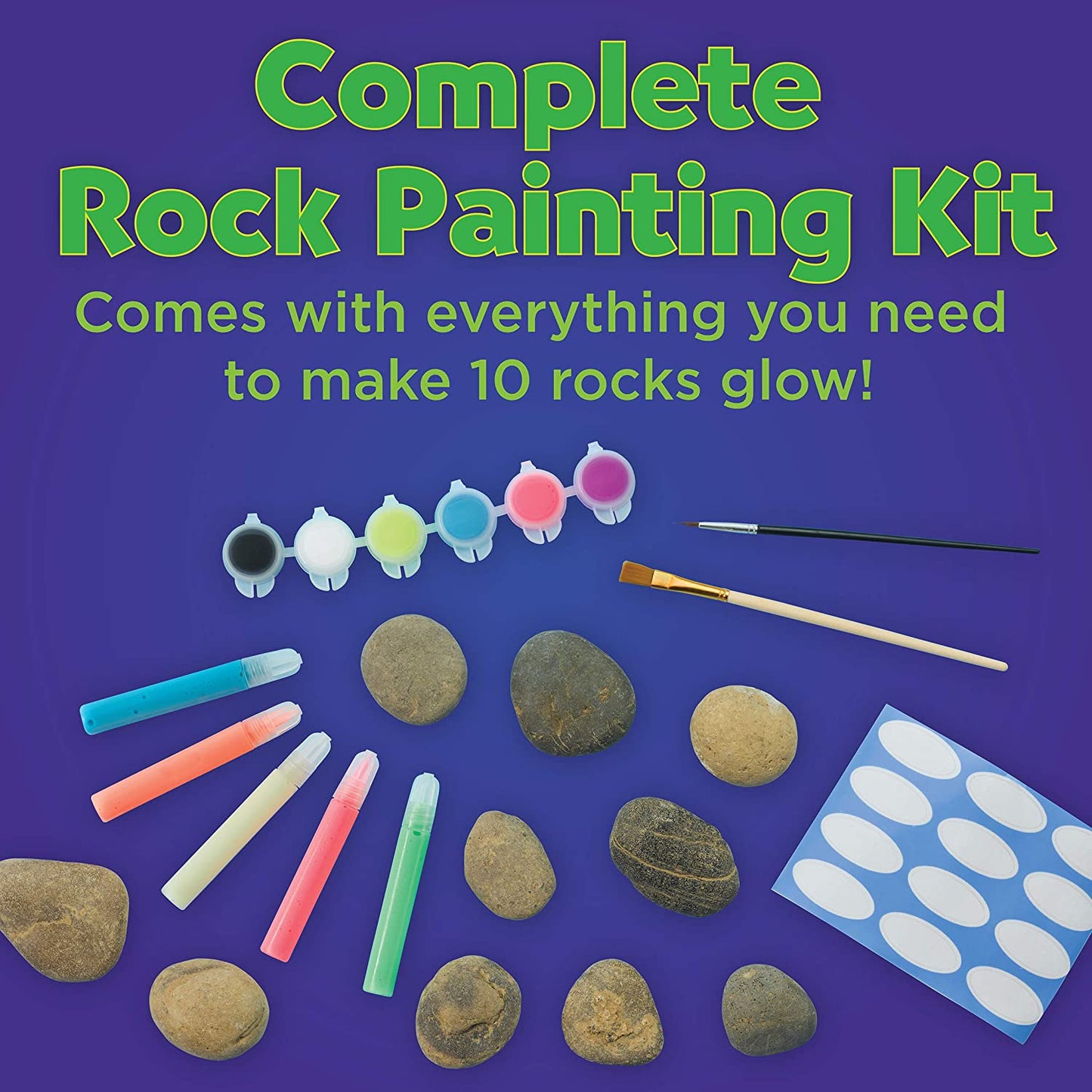Glow in Dark Rock Painint