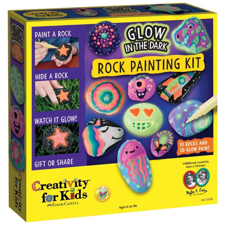 Glow in Dark Rock Painint