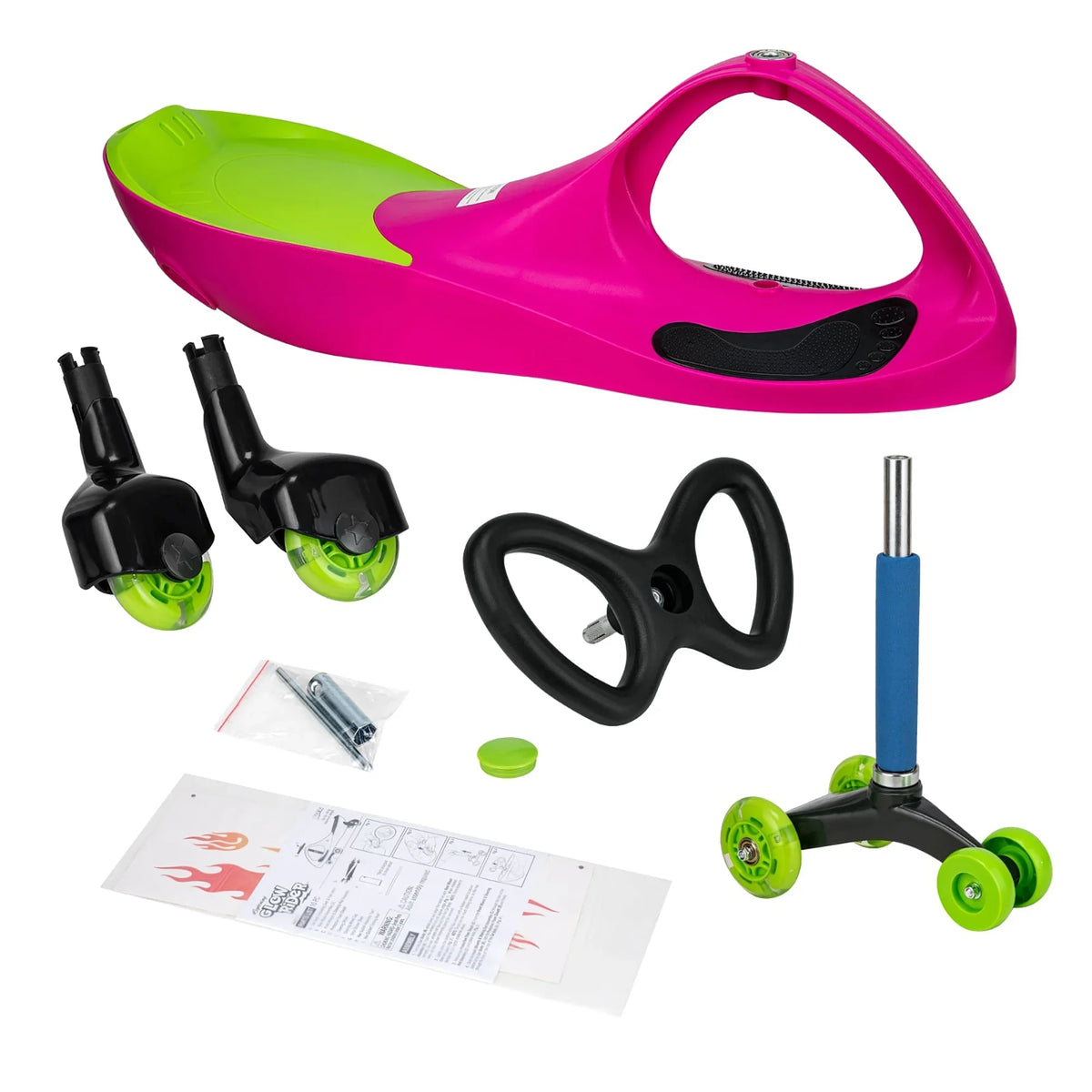 Light Glow Rider Pink/Green (Plasma car)