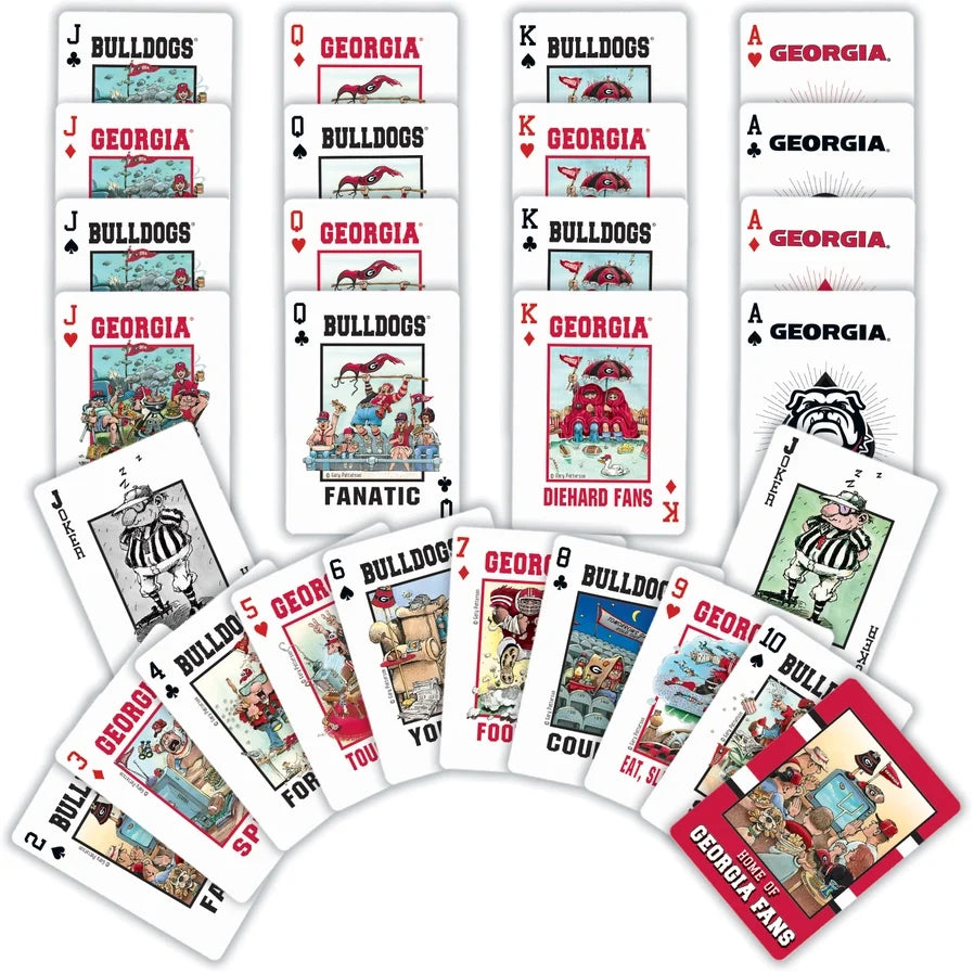 Georgia Bulldogs Fan Deck Playing Cards