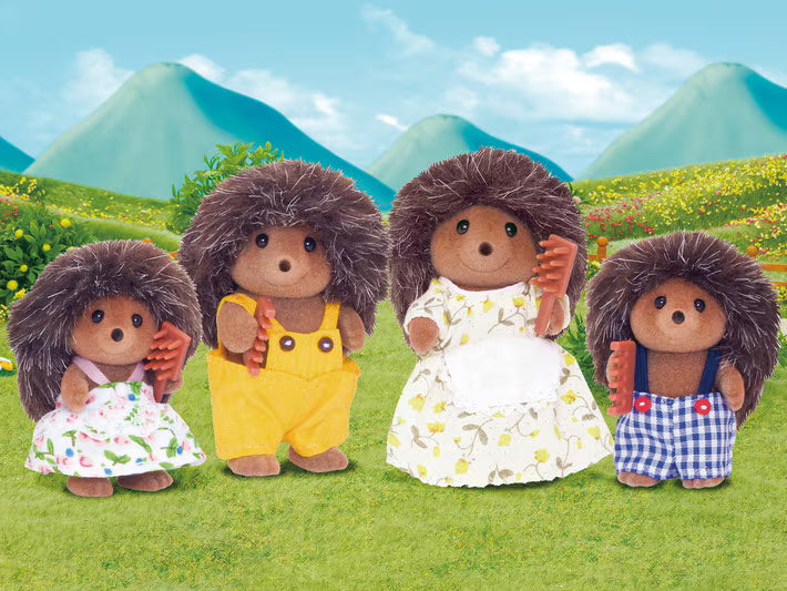 Calico Critters Hedgehog Family (BL)