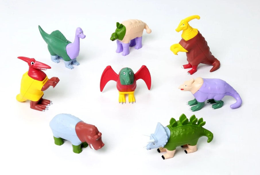 Dinosaur Mini Magnetic Mix or Match Deluxe