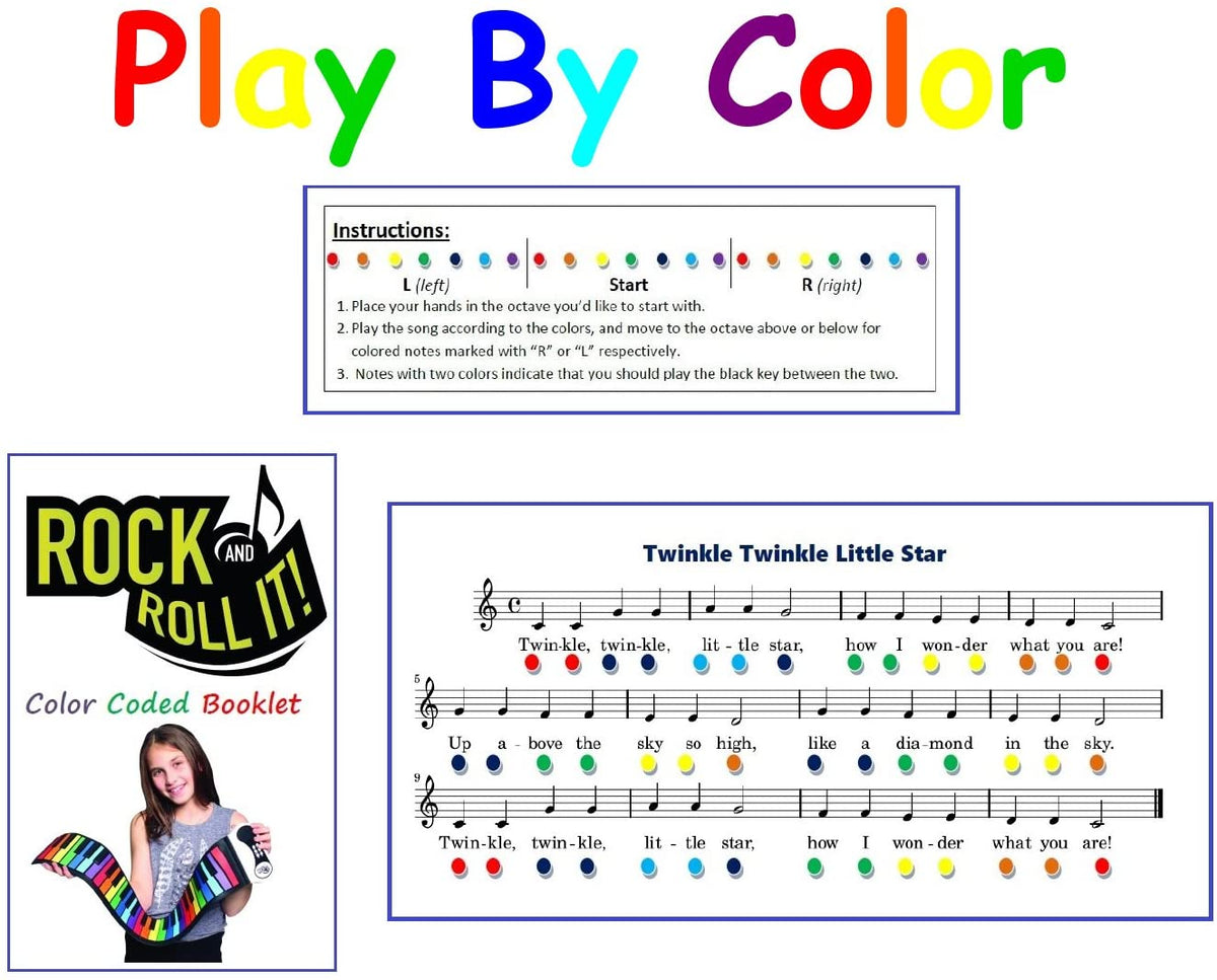 Rock Roll Piano Rainbow