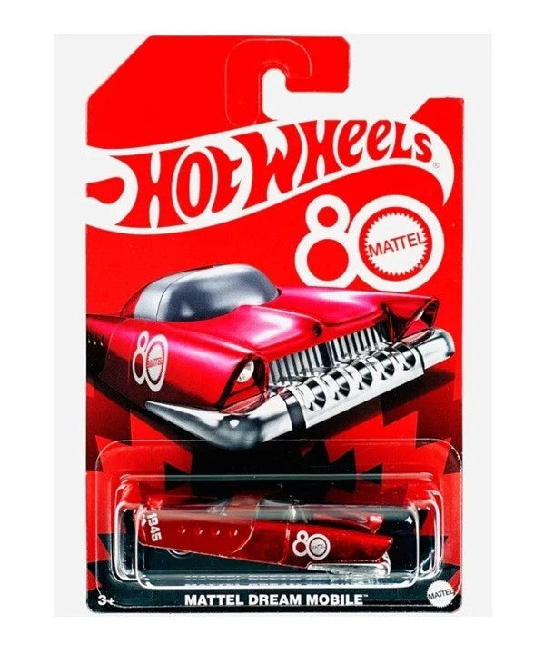 80TH ANNIVERSARY RUBY RED 72 CAR HOT WHEEL