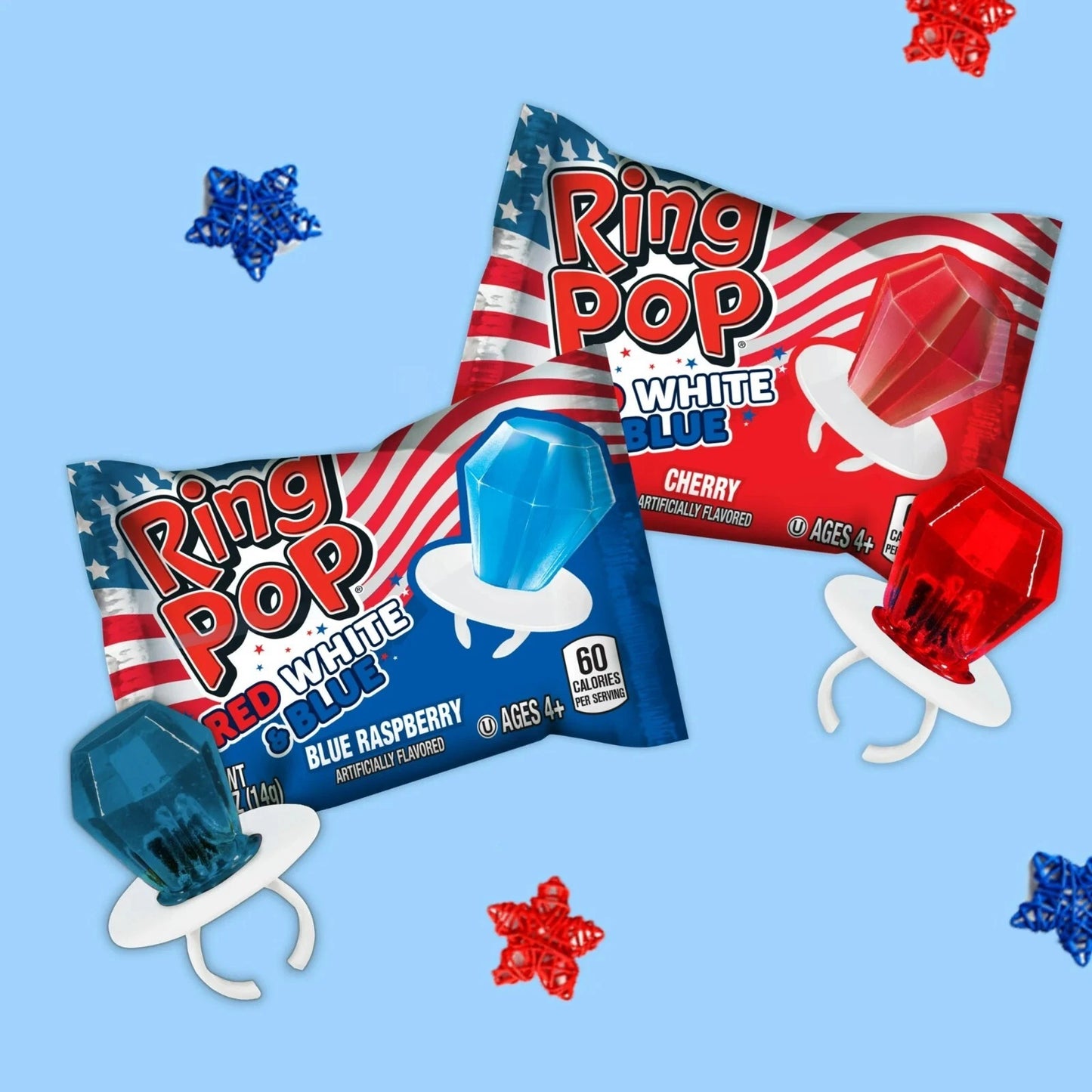 AMERICA RING POP 1 PIECE