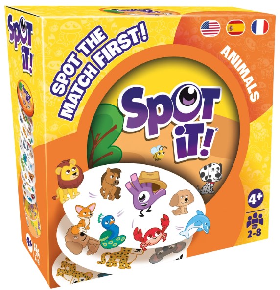 Spot It! Animals (Eco sleeve)