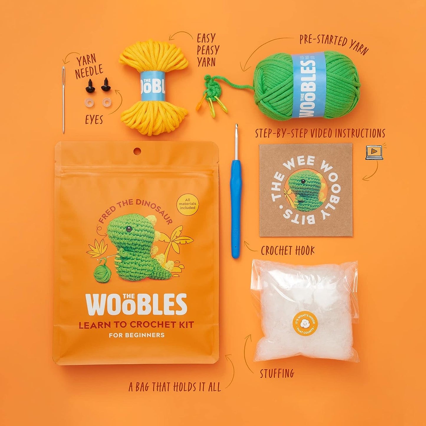 Woobles Dinosaur