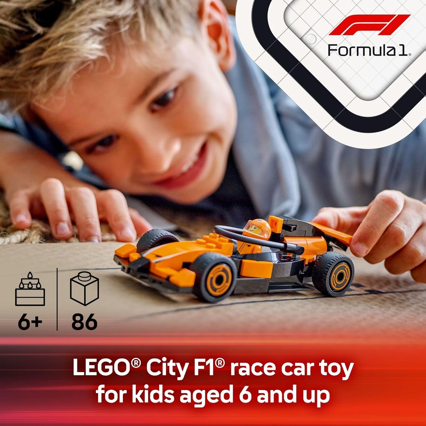 F1 Driver Mclaren Car