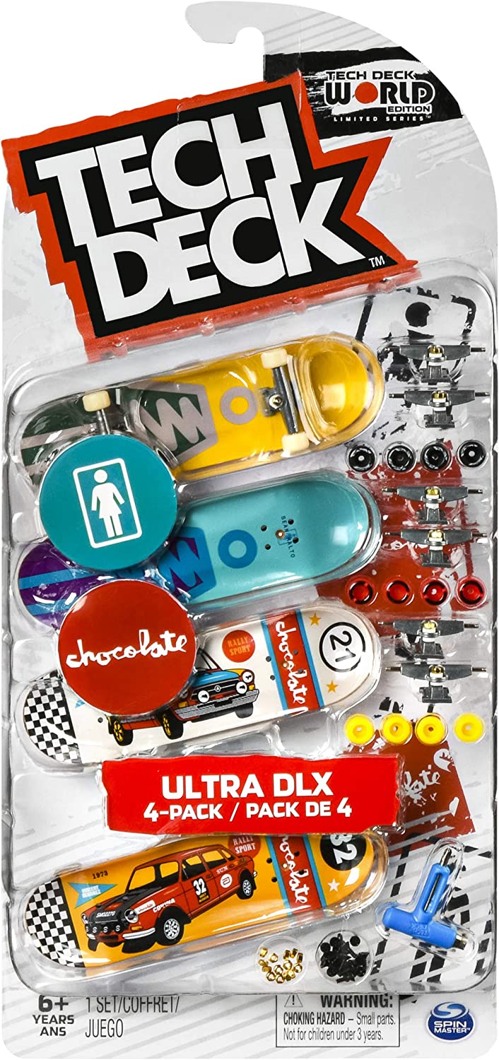 Tech Deck Ultra Dlx 4pk*
