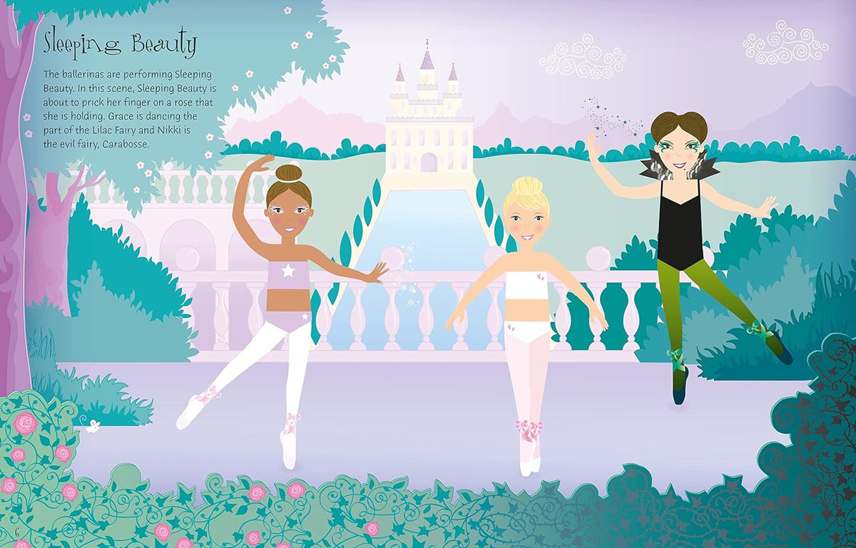 Sticker Dolly Dressing Ballerina Book