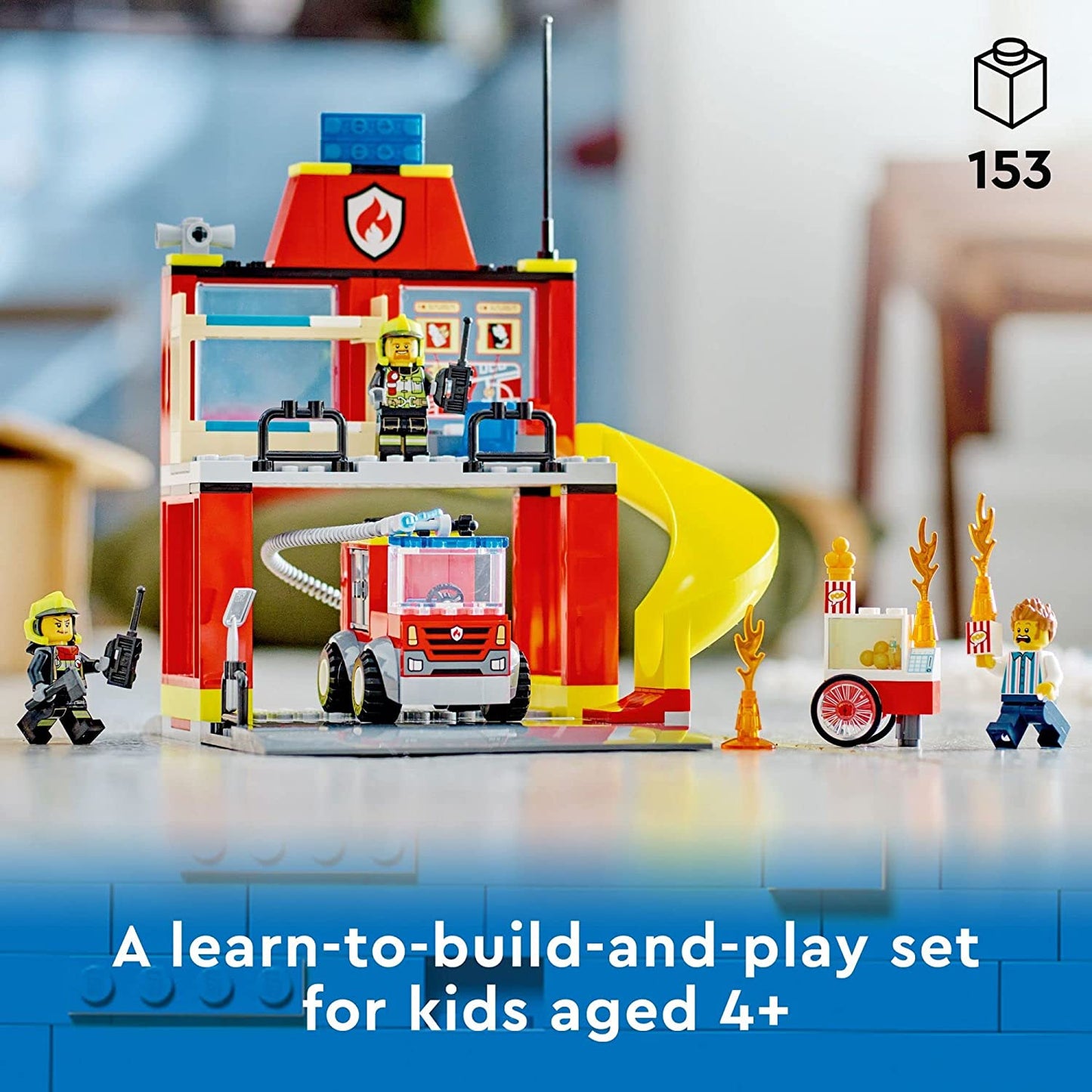 Fire Station & Fire Truck