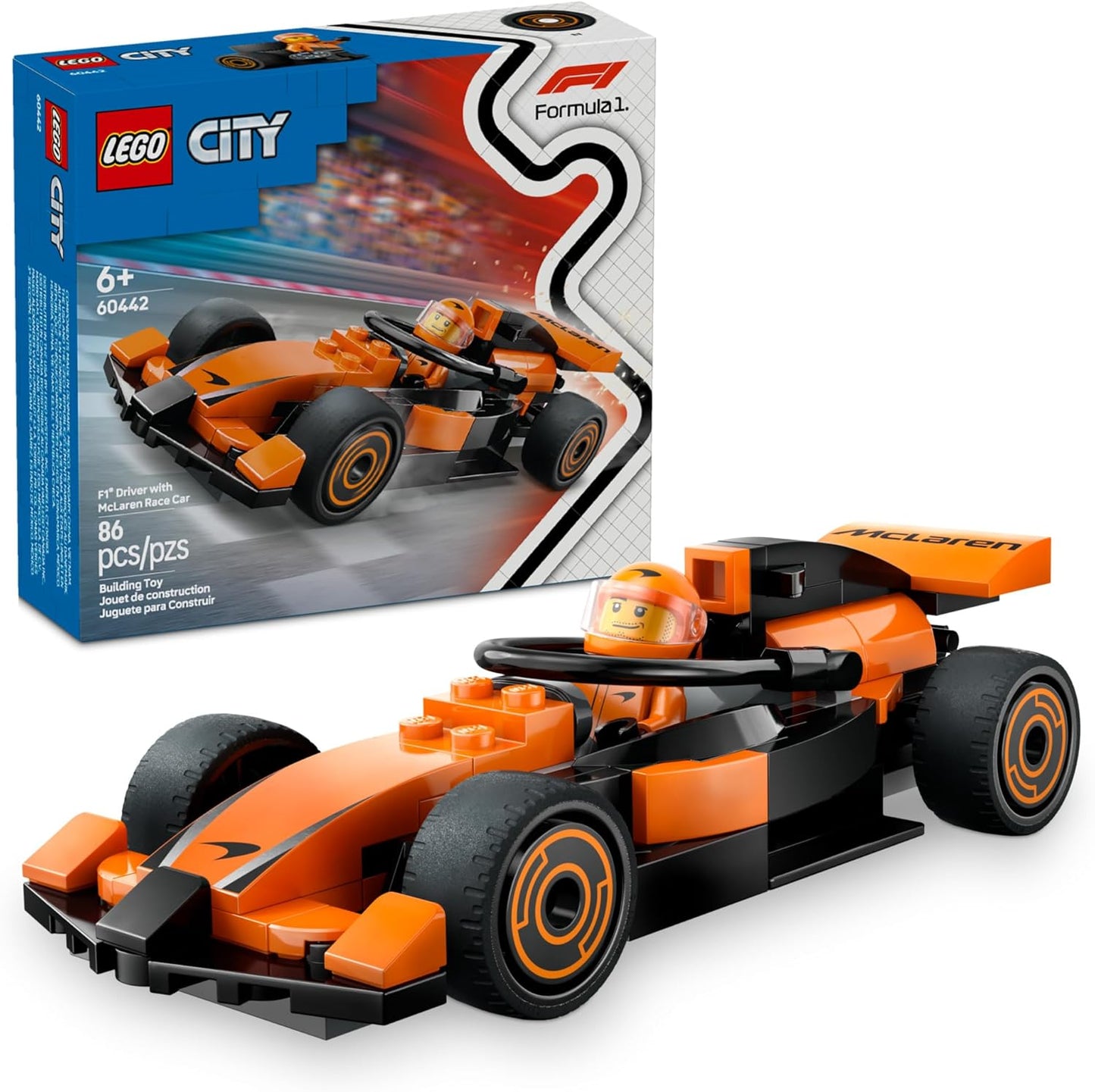 F1 Driver Mclaren Car