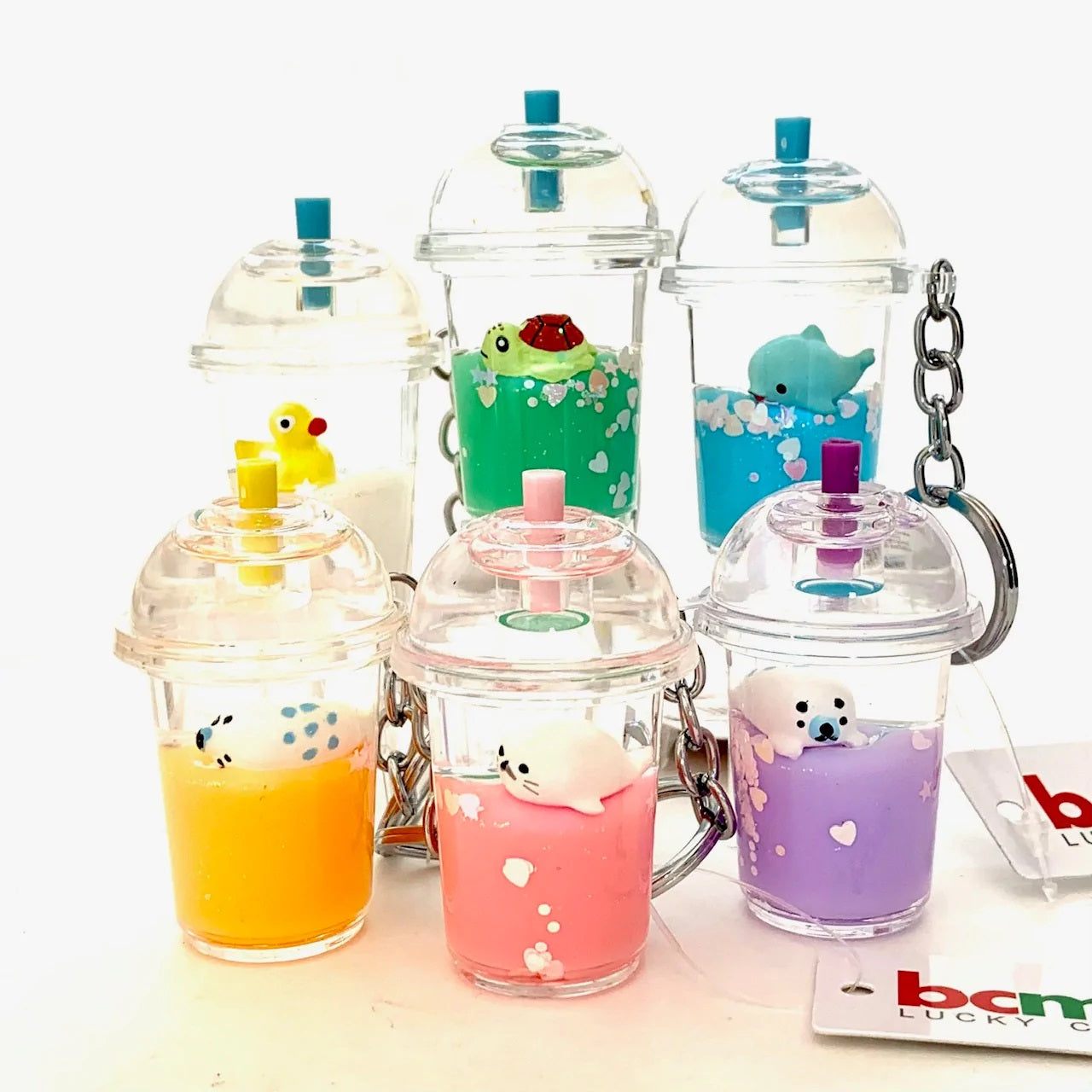 Sea Life Drink Key Charm