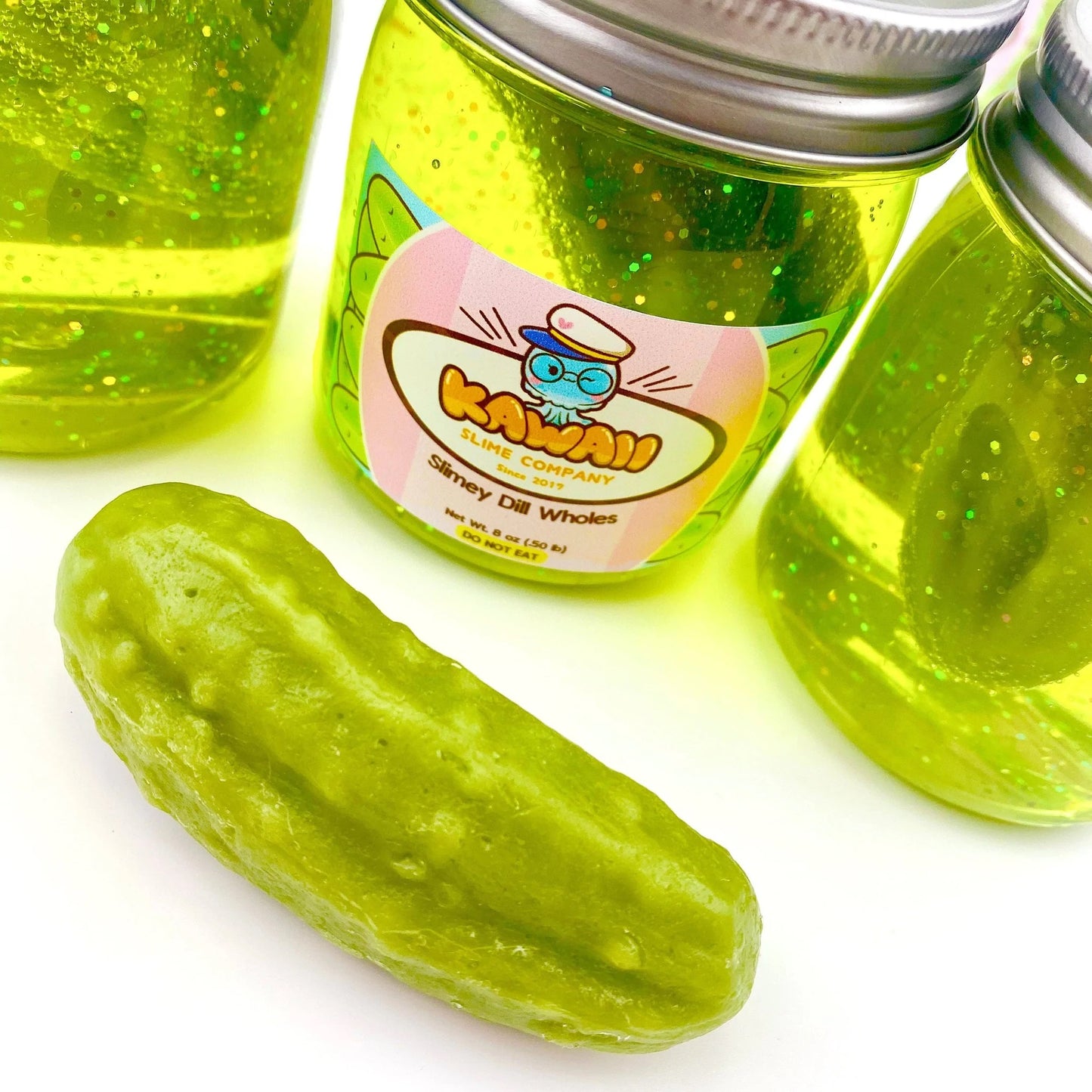Shimmery Pickle Clear Sli