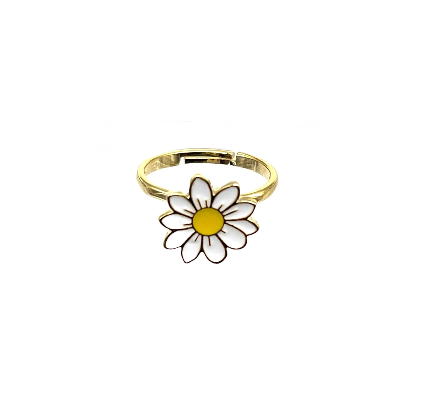 Fidget Ring Daisy Spinner