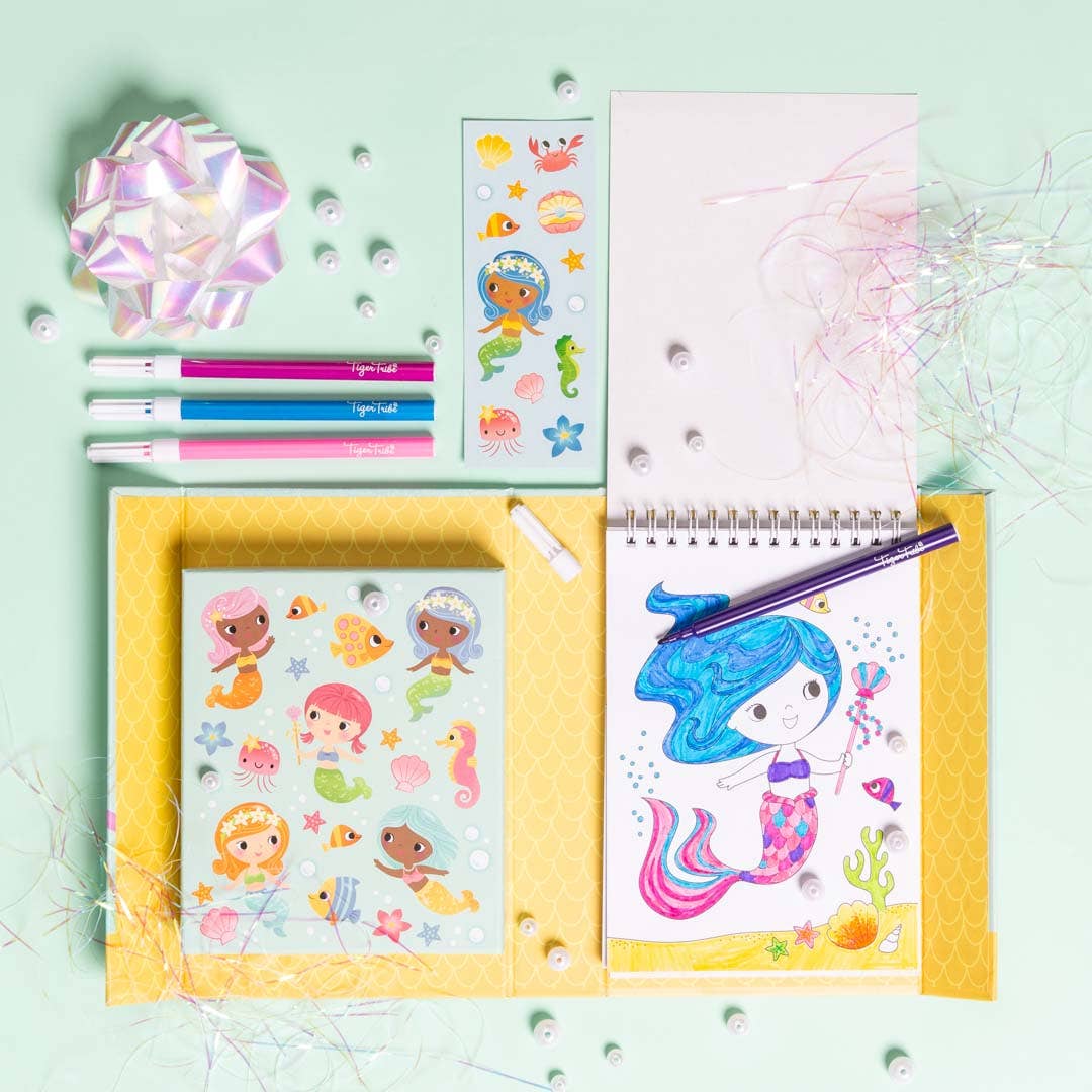 Mermaids Coloring Set - Tiger Tribe