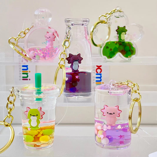 AXOLOTL FLOATY FIGURINE KEY CHARM