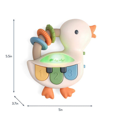 Bitzy Tunes™ Goose - Light-up Interactive Piano Toy