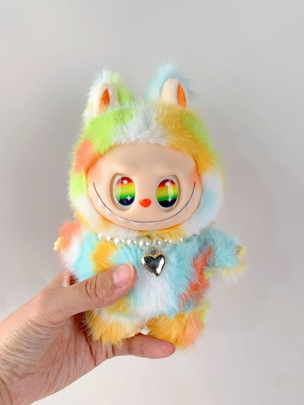 Artist Labubu Inspired TYE DYE BLIND BAG WITH NECKLACE