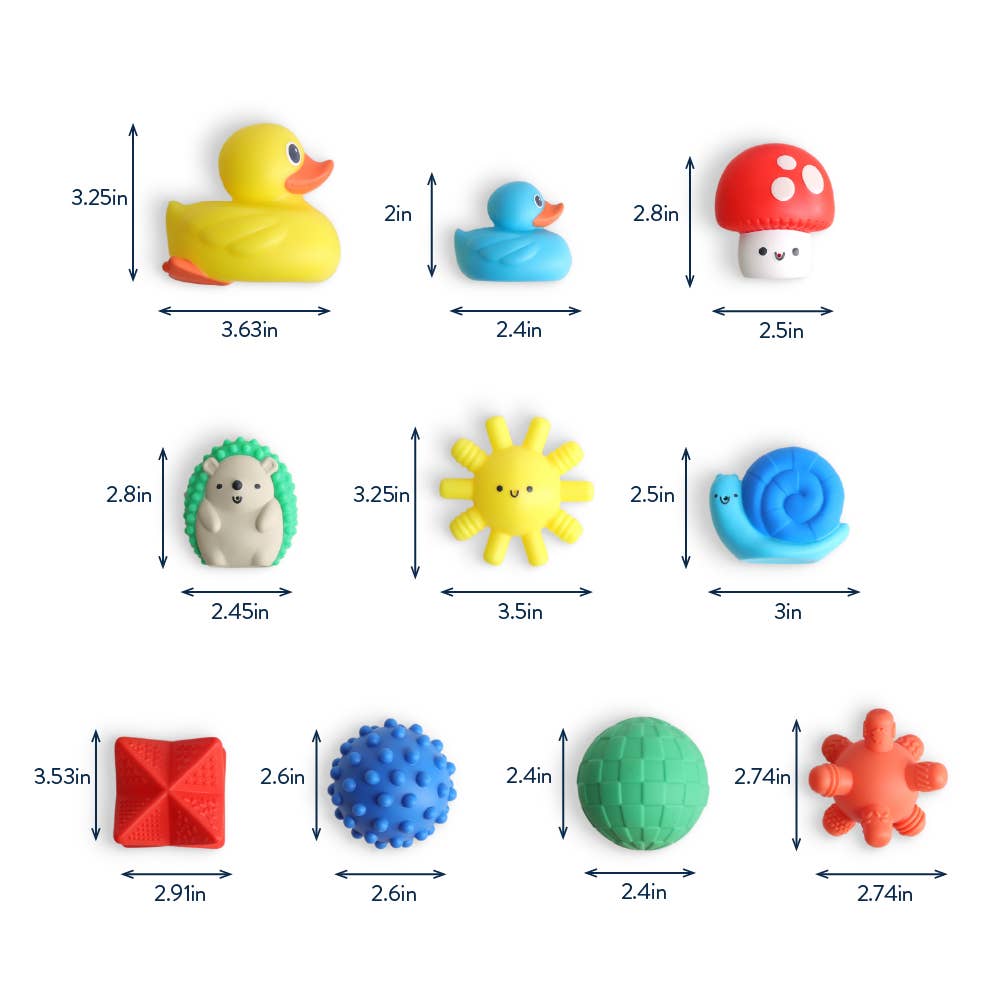 Itzy Splash Gift Set: Bath + Water Toy