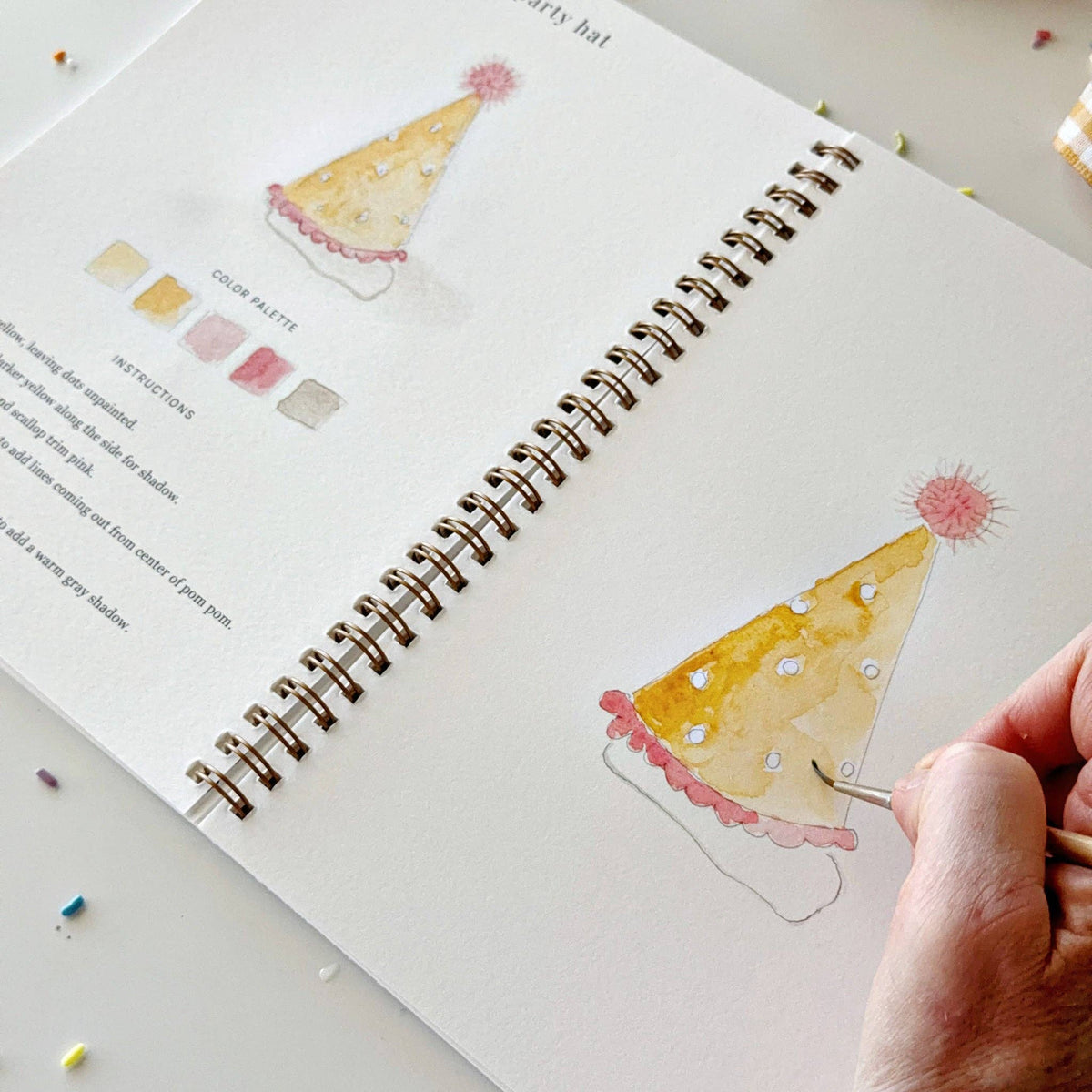 Celebrate Watercolor Workbook (Emily Lux)
