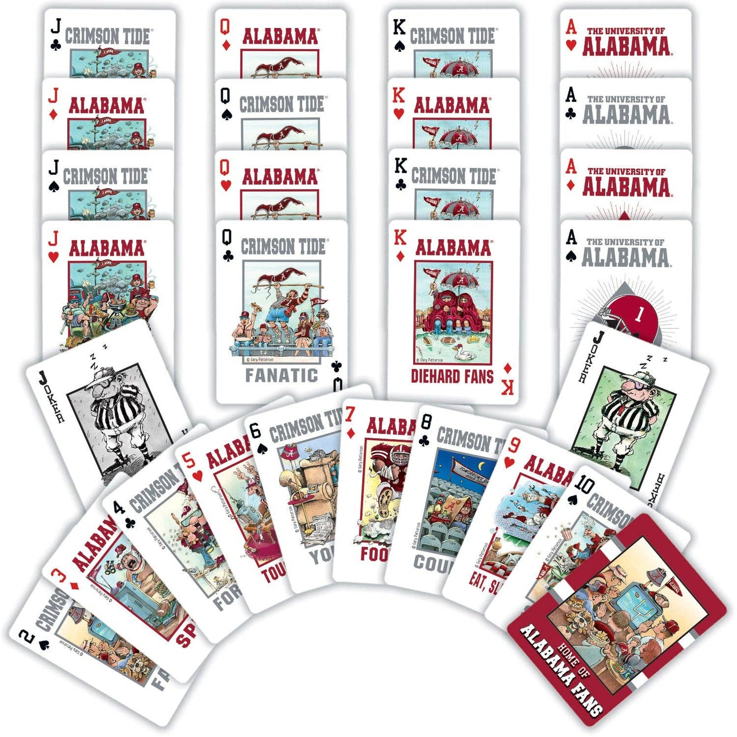 Alabama Fan Deck Playing Cards
