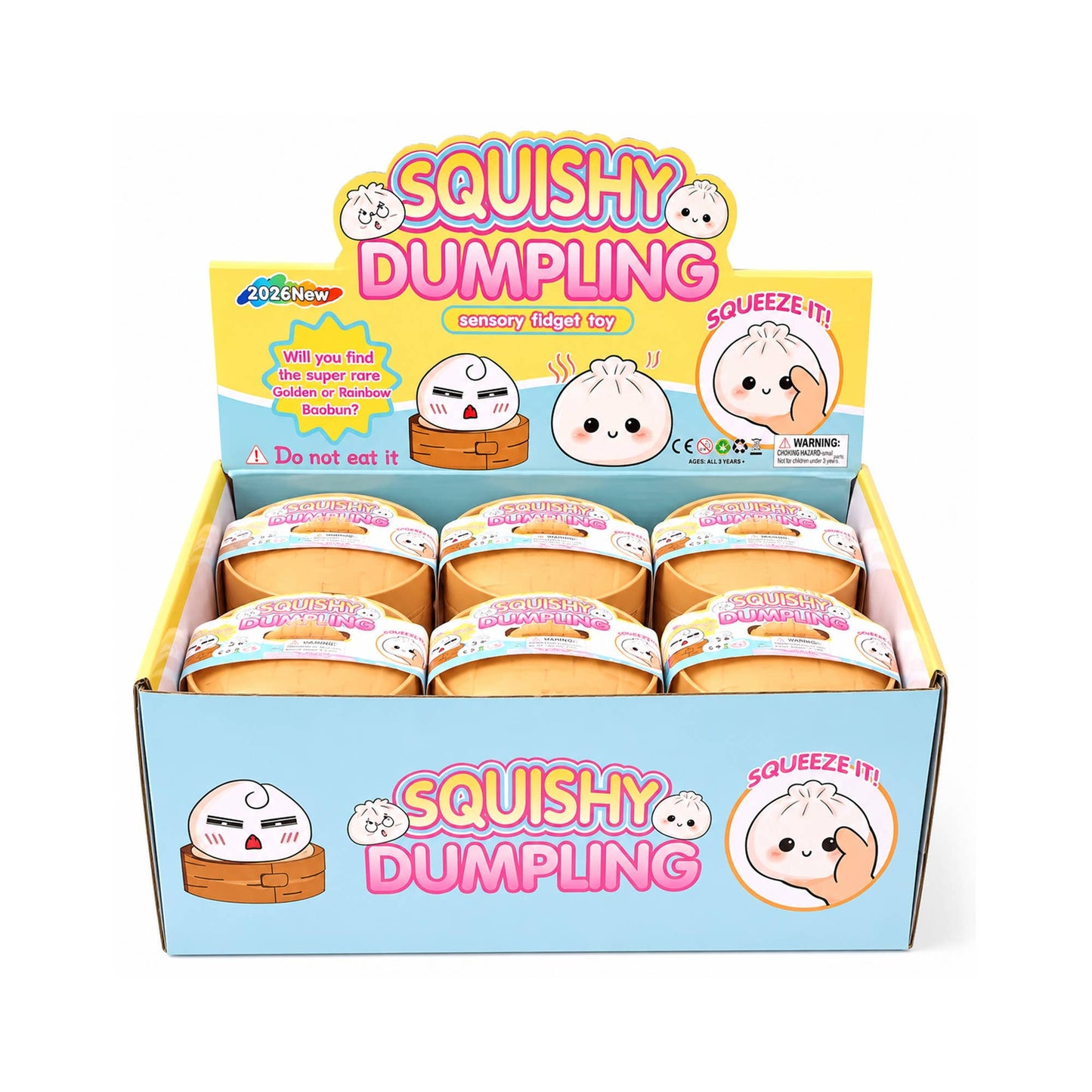 Tie-Dye Squishy Dumplings