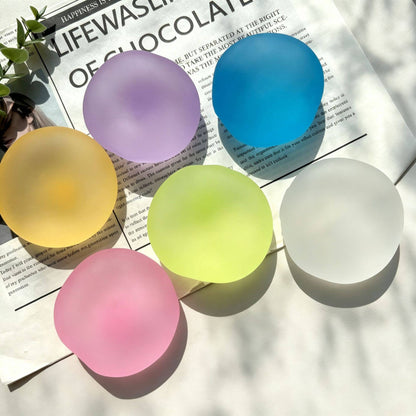 Moldable Frosted Coconut Oil–Style Squishy