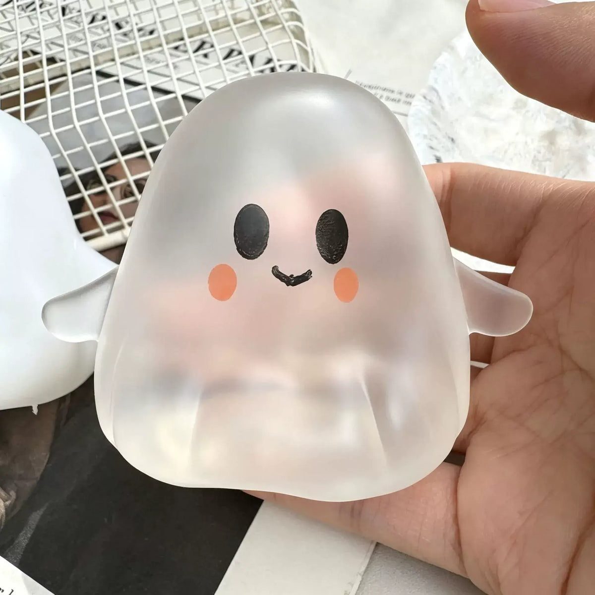 Moldable Halloween Ghost Squishy