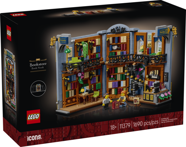 LEGO® Icons Bookstore: Book Nook
