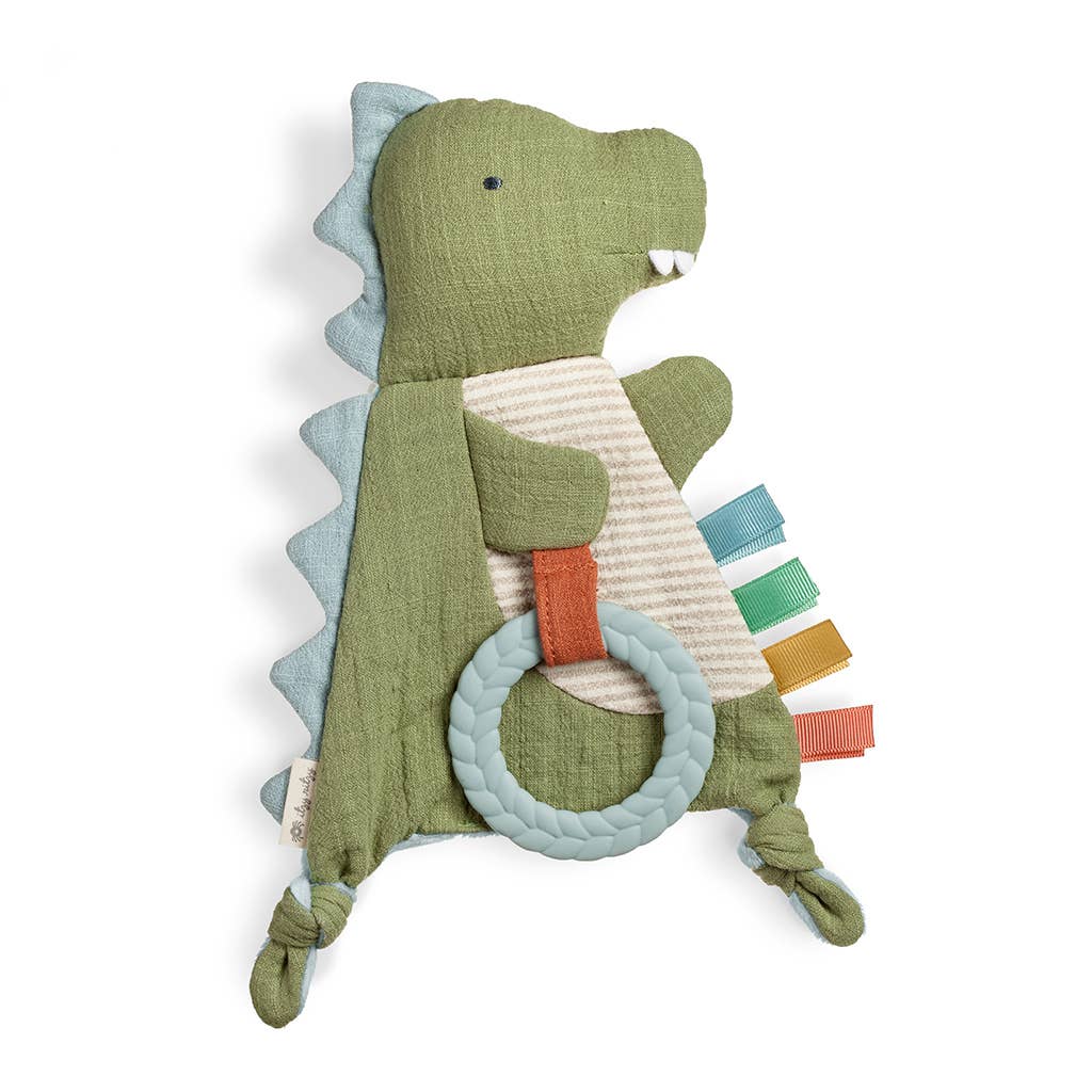 Bitzy Crinkle™ Sensory Toy with Teether: Bunny