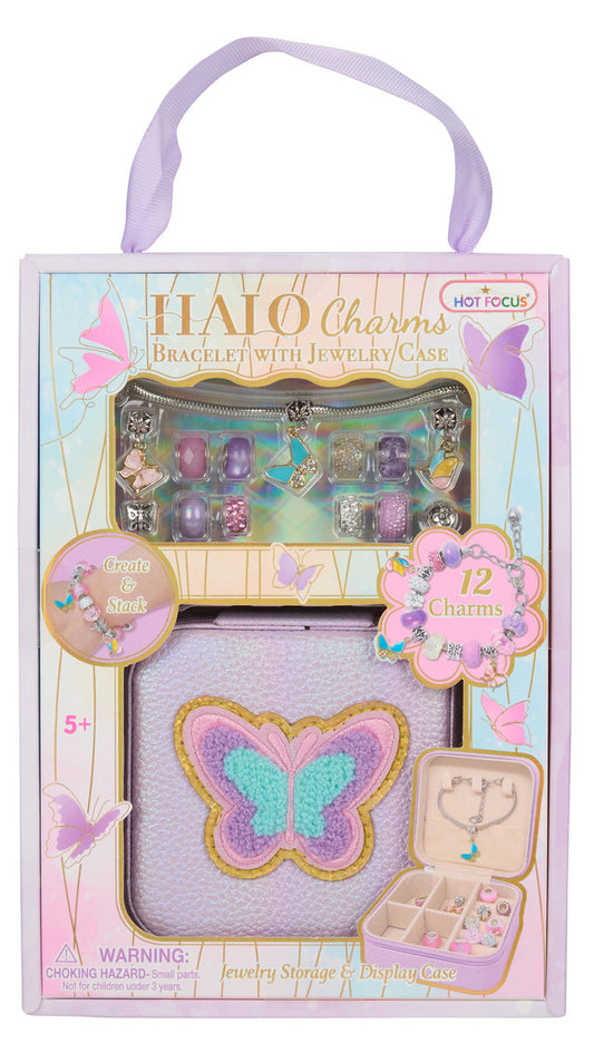 HALO CHARMS BRACELET JEWELRY CASE TB