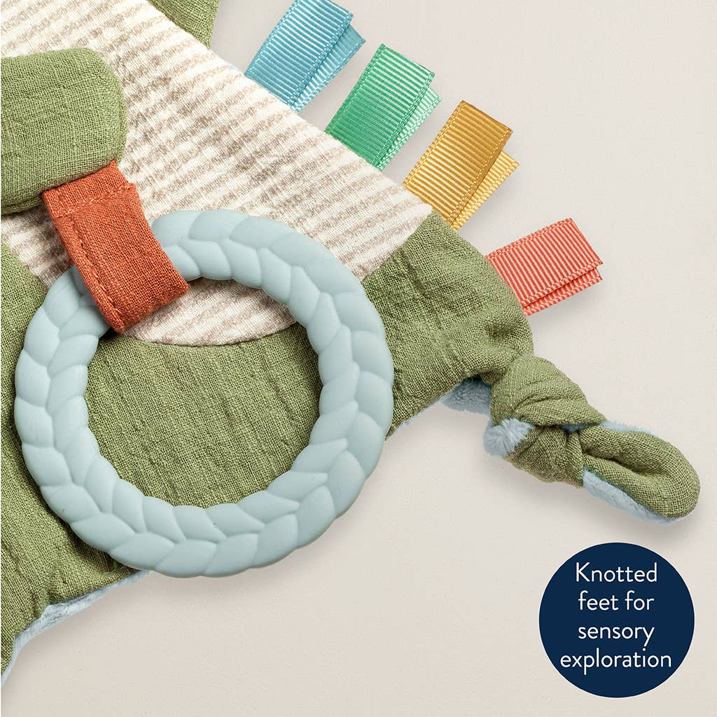 Bitzy Crinkle™ Sensory Toy with Teether: Bunny