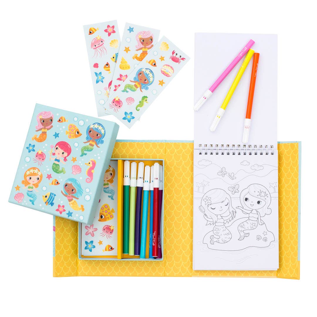 Mermaids Coloring Set - Tiger Tribe